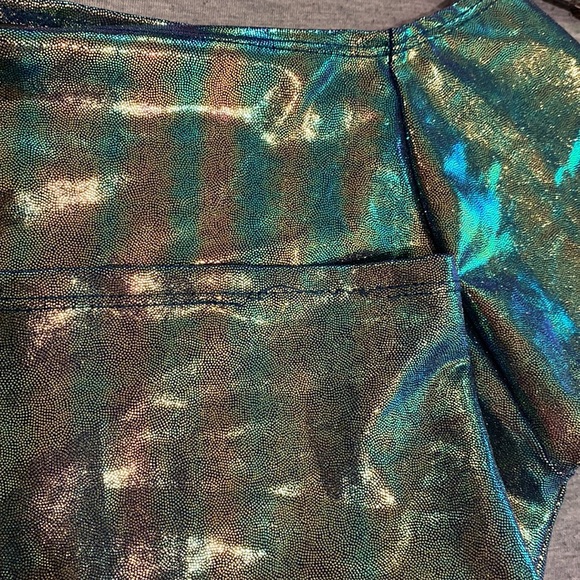 I. Valentine Rave iridescent crop top l/xl - Picture 5 of 5